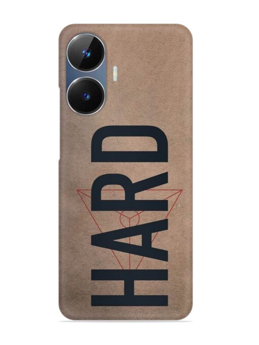 Hard Typo Snap Case for Realme Narzo N55 Zapvi