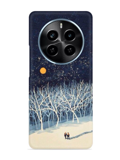 Full Moon Snowshoe Tour Snap Case for Realme P1 Pro (5G) Zapvi