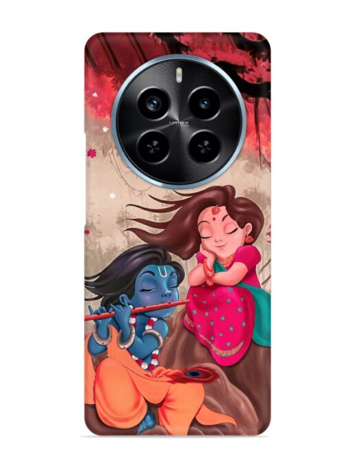 Radhe Krishna Water Art Snap Case for Realme P1 Pro (5G) Zapvi