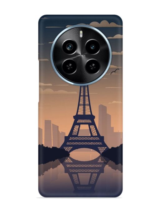 France Paris Eiffel Tower Gradient Snap Case for Realme P1 Pro (5G) Zapvi