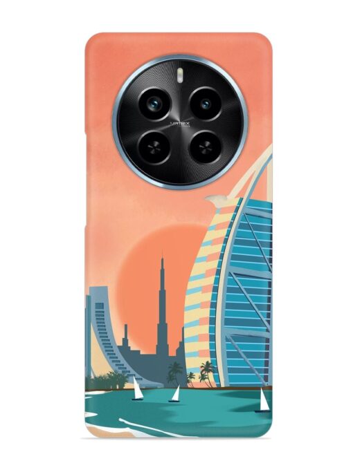 Dubai Architectural Scenery Snap Case for Realme P1 Pro (5G) Zapvi