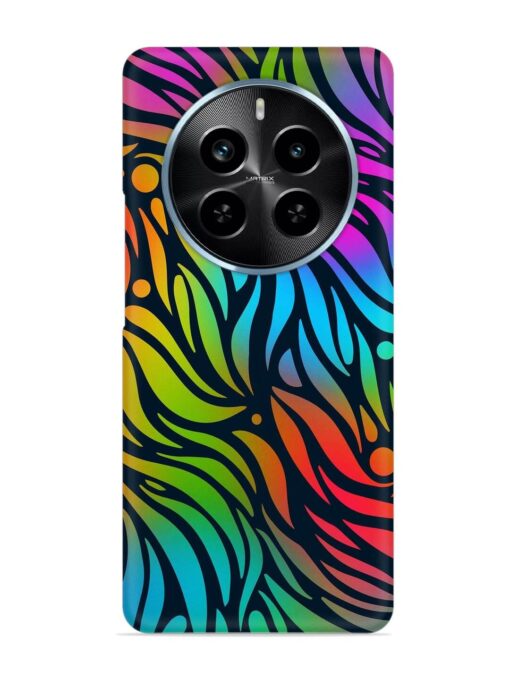 Abstract Leaf Design Snap Case for Realme P1 Pro (5G) Zapvi