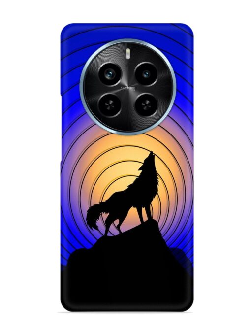 Fox Roaring Design Snap Case for Realme P1 Pro (5G) Zapvi