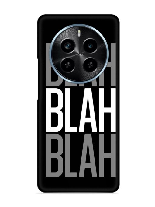 Blah Blah Blah Wallpaper Snap Case for Realme P1 Pro (5G)