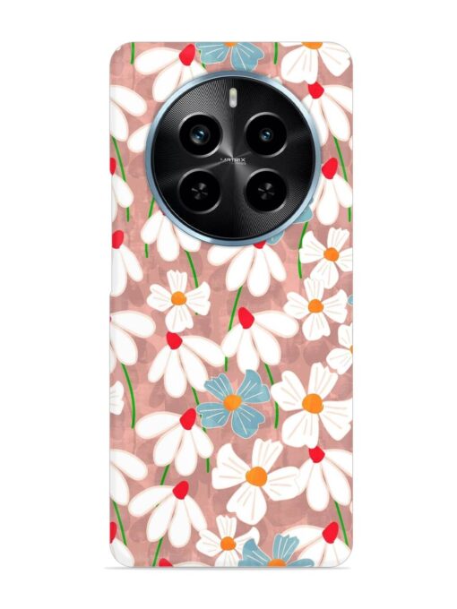 Abstract Petal Flowers Snap Case for Realme P1 Pro (5G) Zapvi