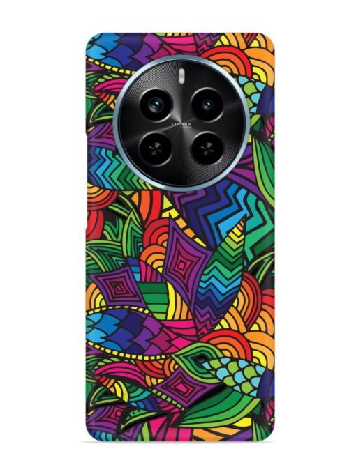 Abstract Multicolor Seamless Snap Case for Realme P1 Pro (5G) Zapvi