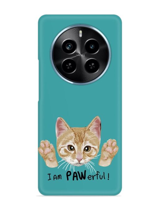 Typography Slogan Cat Snap Case for Realme P1 Pro (5G) Zapvi