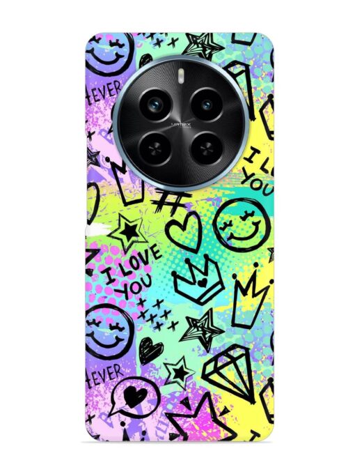 Bright Seamless Pattern Snap Case for Realme P1 Pro (5G)