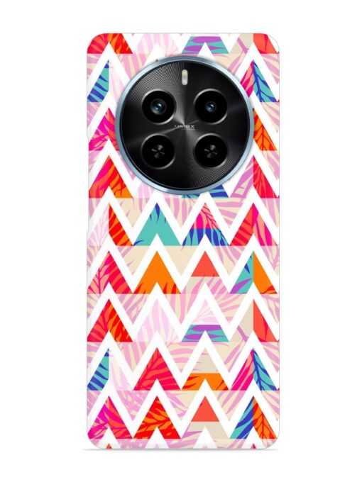 Abstract Triangle Background Snap Case for Realme P1 Pro (5G) Zapvi