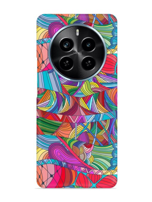 Seamless Patterns Hand Drawn Snap Case for Realme P1 Pro (5G) Zapvi