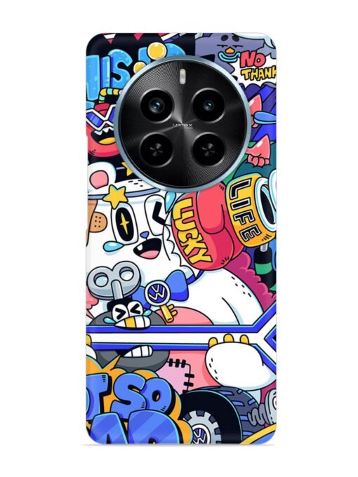 Universal Doodle Snap Case for Realme P1 Pro (5G) Zapvi