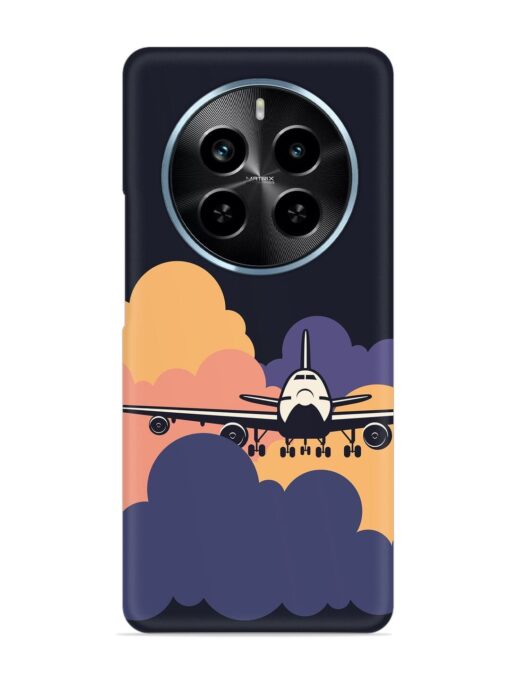 Aeroplane vector Snap Case for Realme P1 Pro (5G) Zapvi