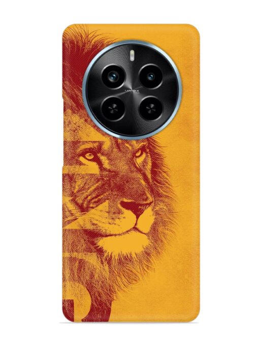 Gold Lion Crown Art Snap Case for Realme P1 Pro (5G) Zapvi