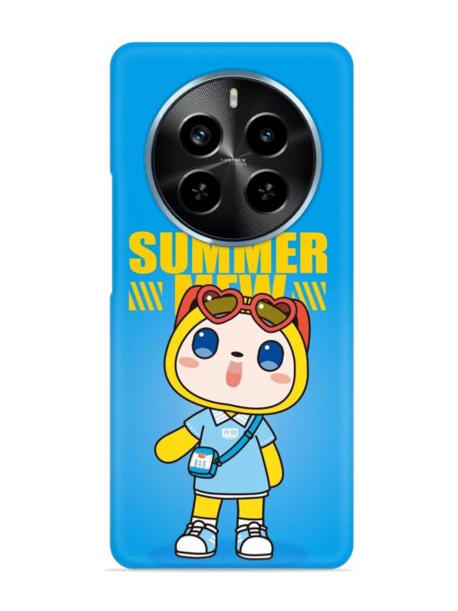 Summer Mew Cartoon Snap Case for Realme P1 Pro (5G) Zapvi