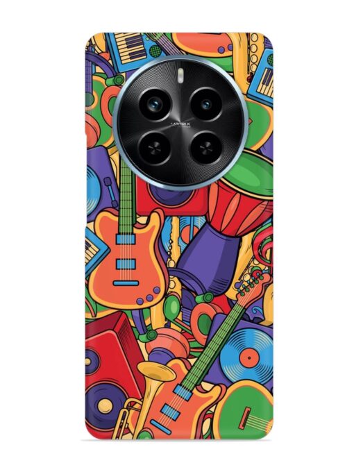 Colorful Music Art Snap Case for Realme P1 Pro (5G) Zapvi