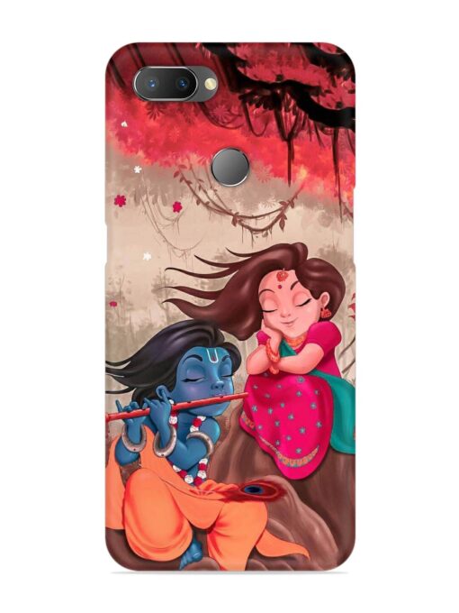 Radhe Krishna Water Art Snap Case for Realme U1 Zapvi