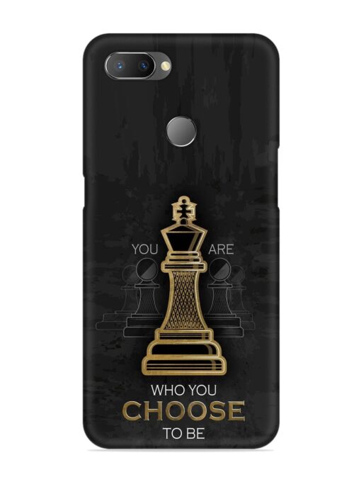 You Are Who Choose To Be Snap Case for Realme U1 Zapvi