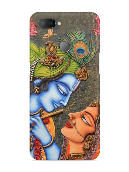 Lord Radha Krishna Flute Art Snap Case for Realme U1 Zapvi