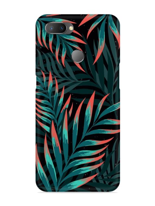 Green Leaf Art Snap Case for Realme U1