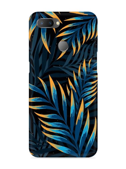 Abstract Leaf Art Snap Case for Realme U1