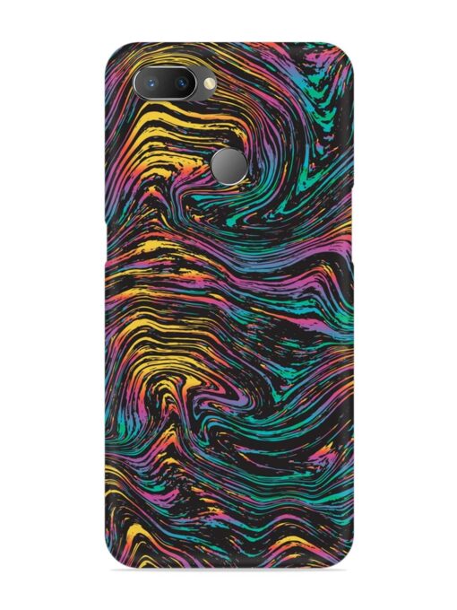 Abstract Liquid Colors Snap Case for Realme U1 Zapvi