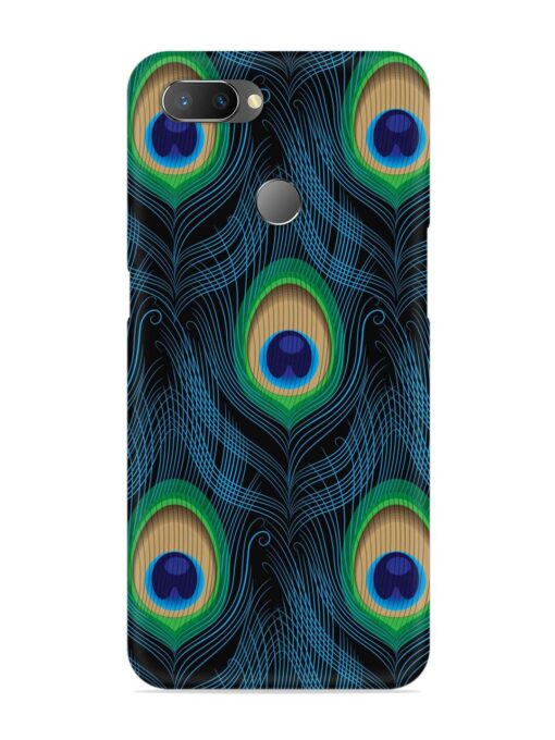 Seamless Pattern Peacock Snap Case for Realme U1