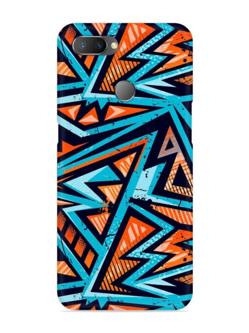 Abstract Seamless Grunge Snap Case for Realme U1 Zapvi