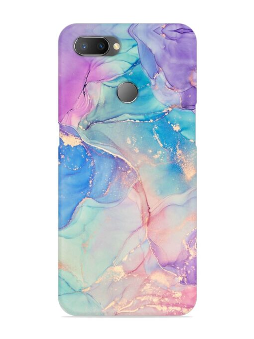 Alcohol Ink Colors Snap Case for Realme U1