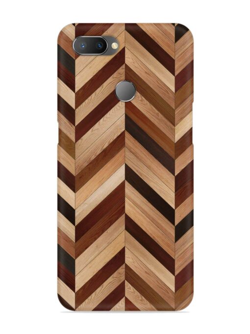 Seamless Wood Parquet Snap Case for Realme U1 Zapvi