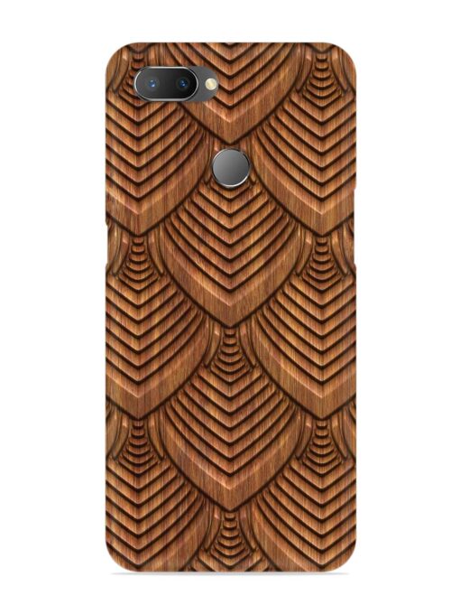 Carved Pattern On Snap Case for Realme U1 Zapvi