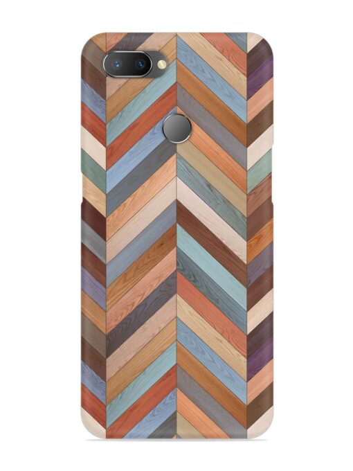 Seamless Wood Parquet Snap Case for Realme U1 Zapvi