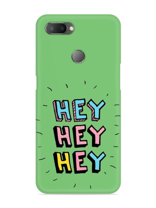 Hey Vector Cartoon Snap Case for Realme U1