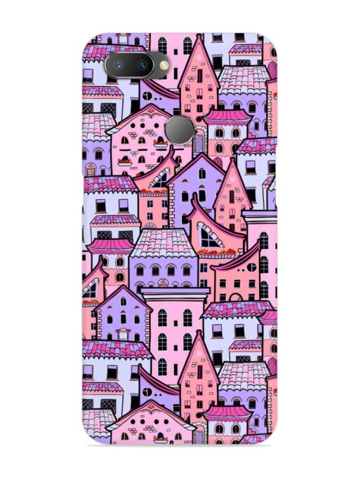 Seamless Pattern Houses Snap Case for Realme U1