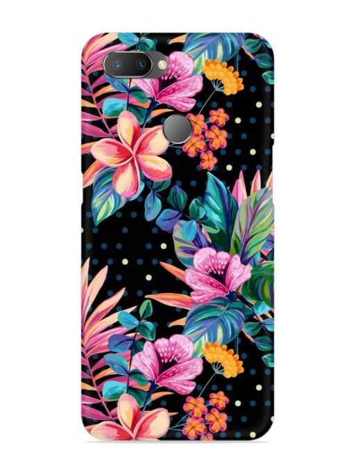 Seamless Floral Pattern Snap Case for Realme U1 Zapvi