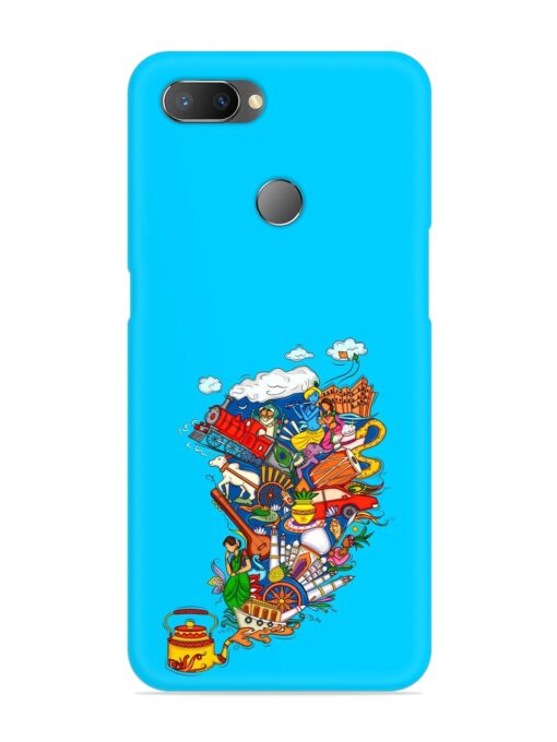 Vector Design Indian Snap Case for Realme U1