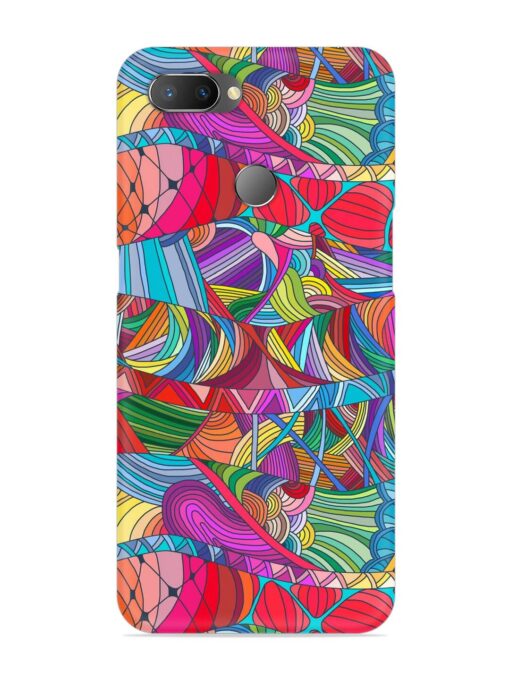 Seamless Patterns Hand Drawn Snap Case for Realme U1