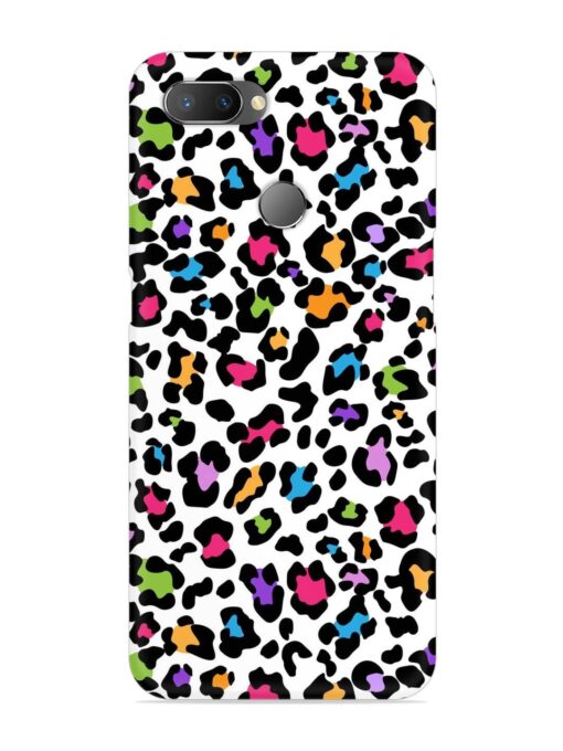 Seamless Leopard Pattern Snap Case for Realme U1