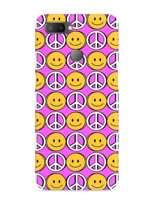 Smiley Face Peace Snap Case for Realme U1