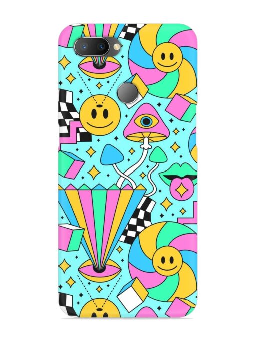 Trippy Rainbow 60S Snap Case for Realme U1