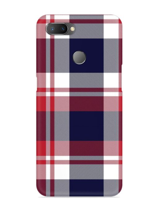 Classic Plaid Tartan Snap Case for Realme U1 Zapvi