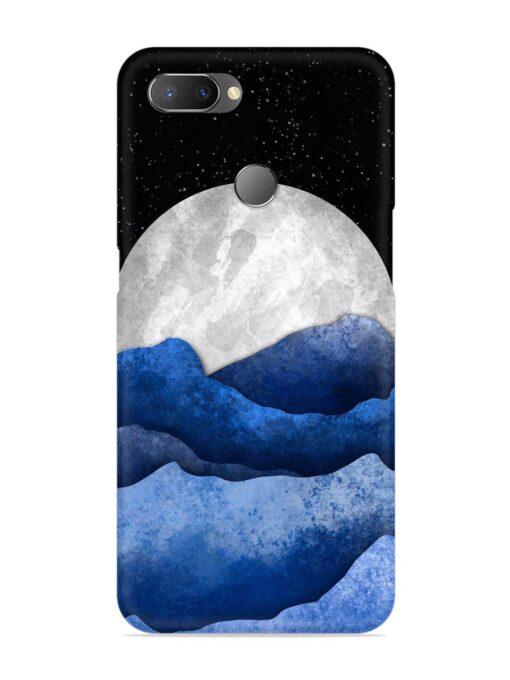 Full Moon Mountain Vector Snap Case for Realme U1