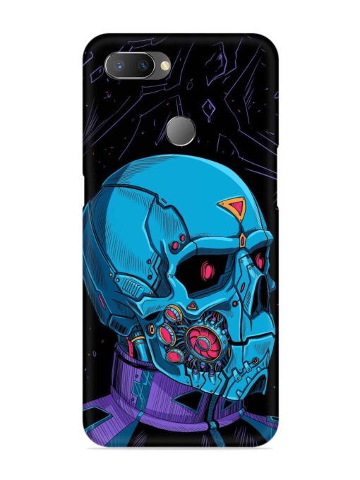 Skull Robo Vector Snap Case for Realme U1