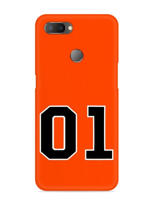 01 Number Snap Case for Realme U1