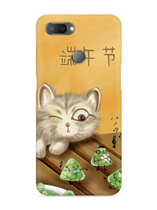 Cat Scorpion Dancing Snap Case for Realme U1