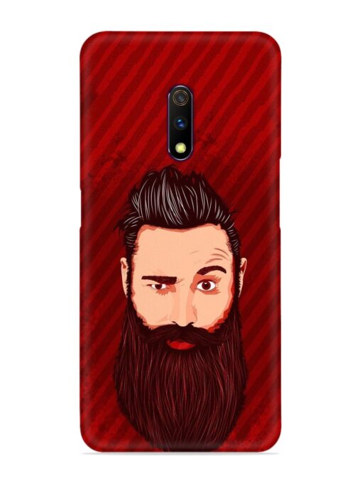 Beardo Man Snap Case for Realme X Zapvi