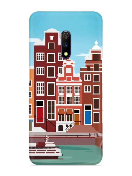 Scenery Architecture Amsterdam Landscape Snap Case for Realme X Zapvi