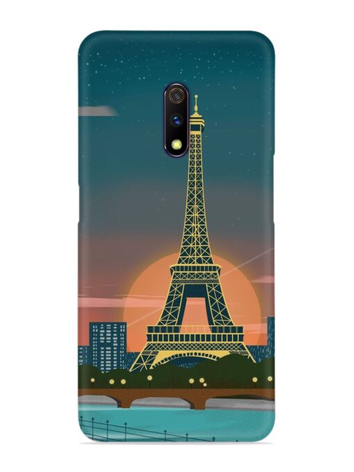 Scenery Architecture France Paris Snap Case for Realme X Zapvi