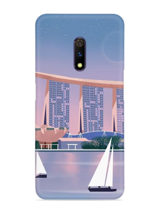 Singapore Scenery Architecture Snap Case for Realme X Zapvi