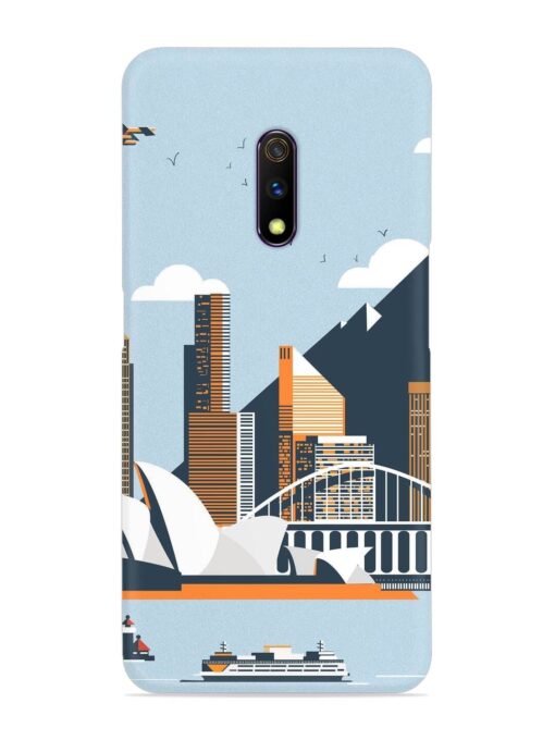 Sydney Opera Landscape Snap Case for Realme X Zapvi