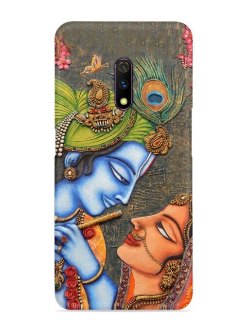 Lord Radha Krishna Flute Art Snap Case for Realme X Zapvi